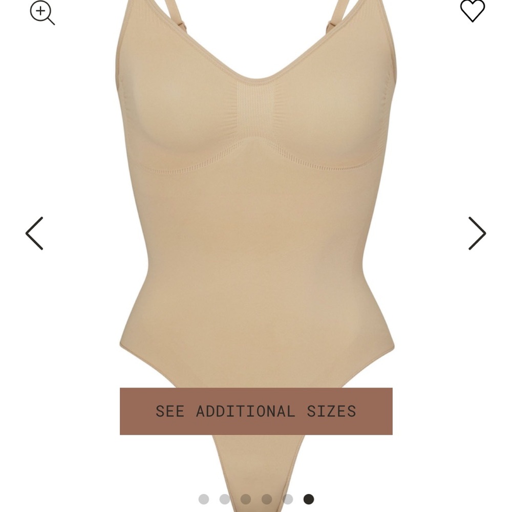 Seamless Beige Bodysuit
